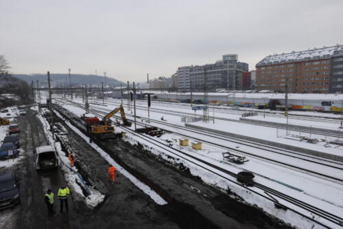 Odvodnění kolej 1,2 žst Vršovice